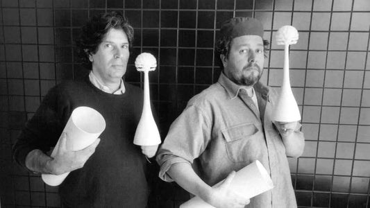 Heller and Starck presenting the Excalibur Toilet Brush