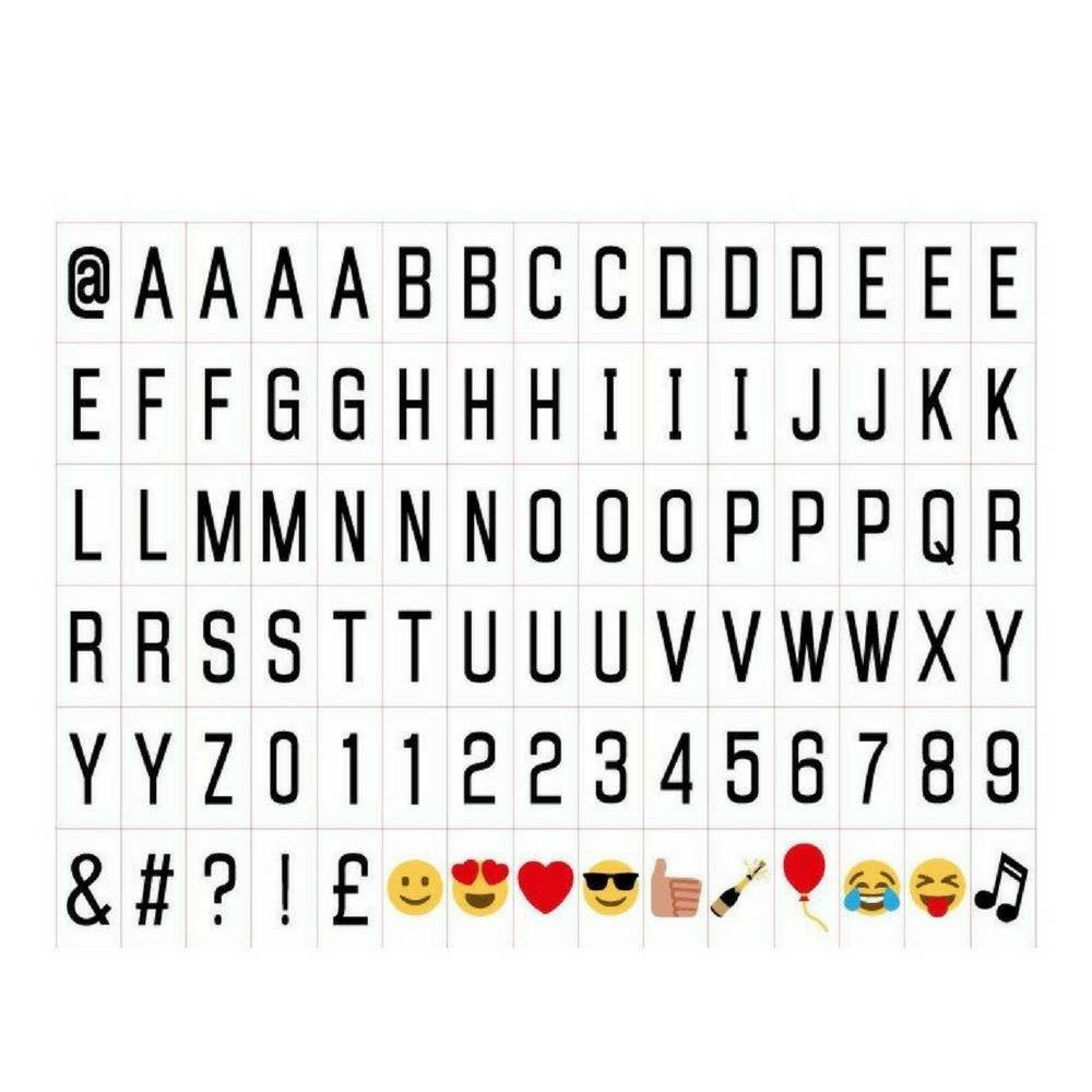 LIGHTBOX A6 Magnetic Mini Letter Light Box with Micro USB Input