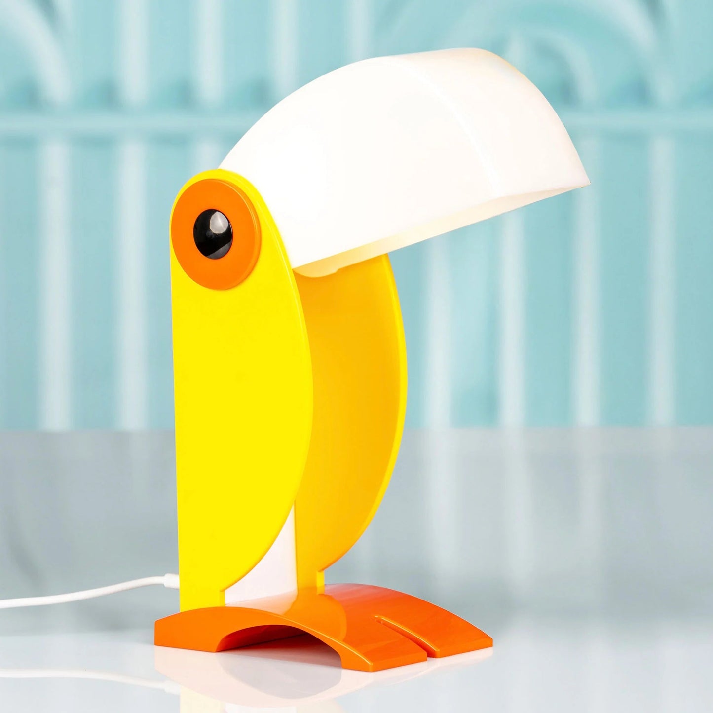 The original Toucan lamp designed by Enea Ferrari