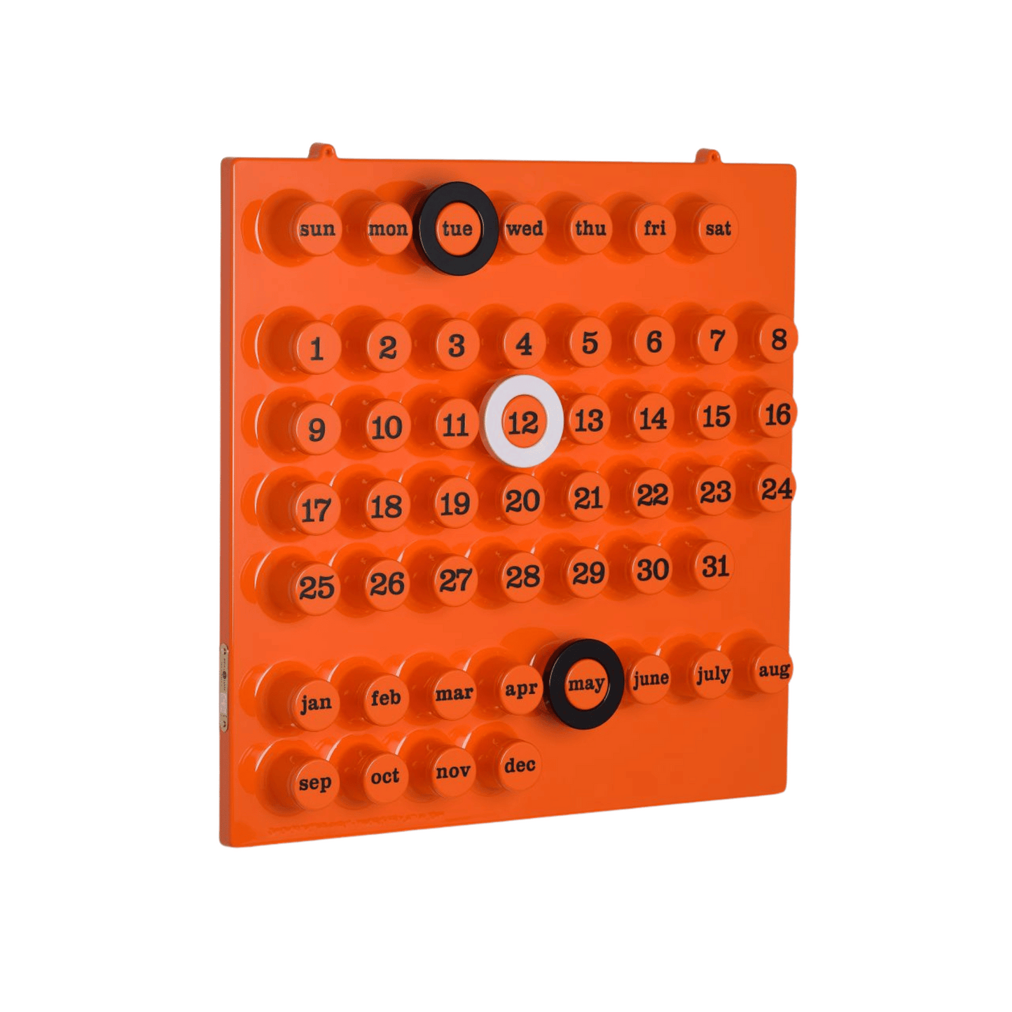 RING-A-DATE Calendar Orange