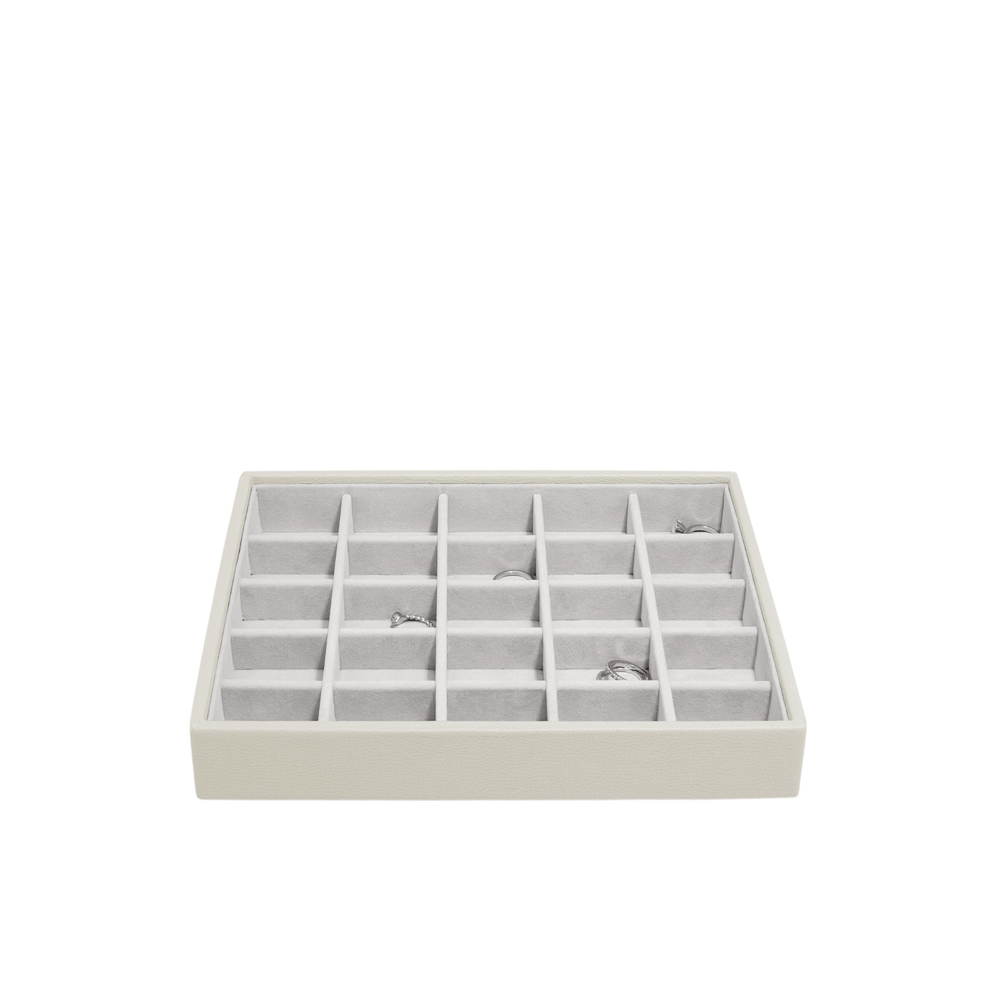 Classic 25-Section Jewelry Box