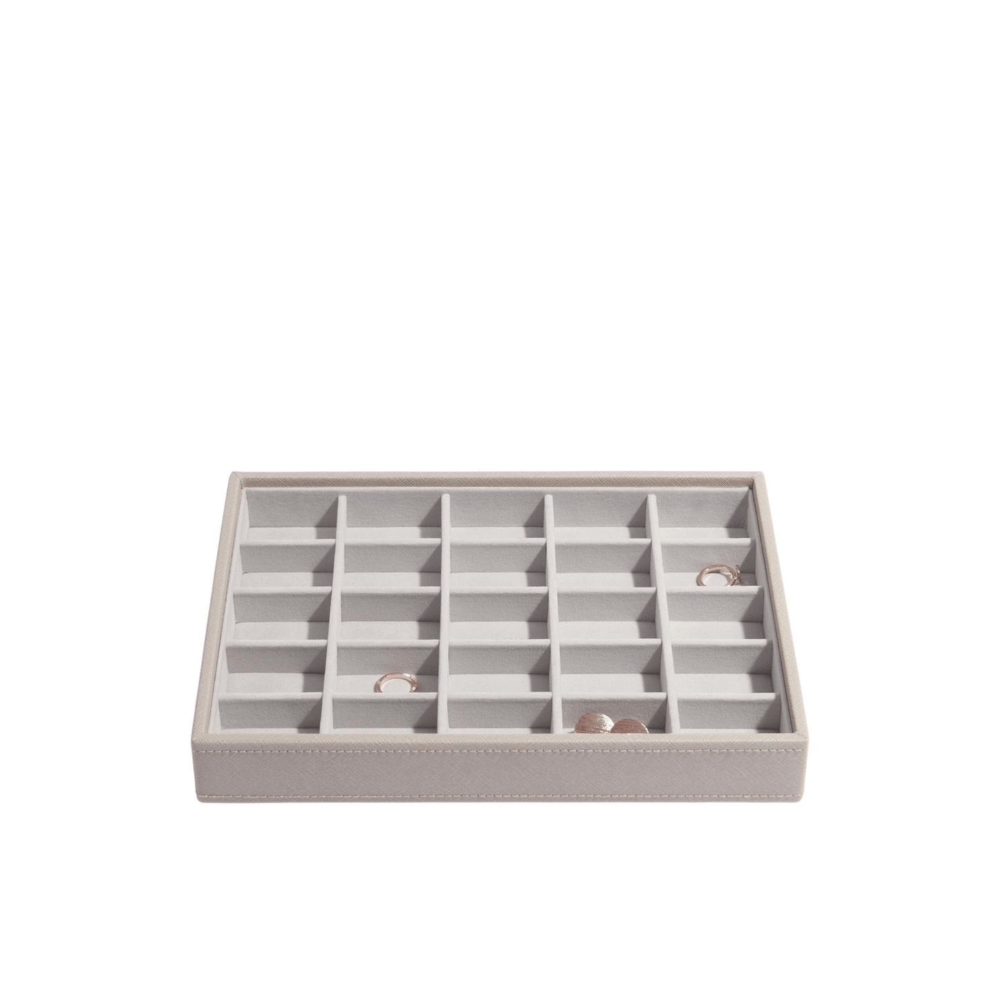 Classic 25-Section Jewelry Box