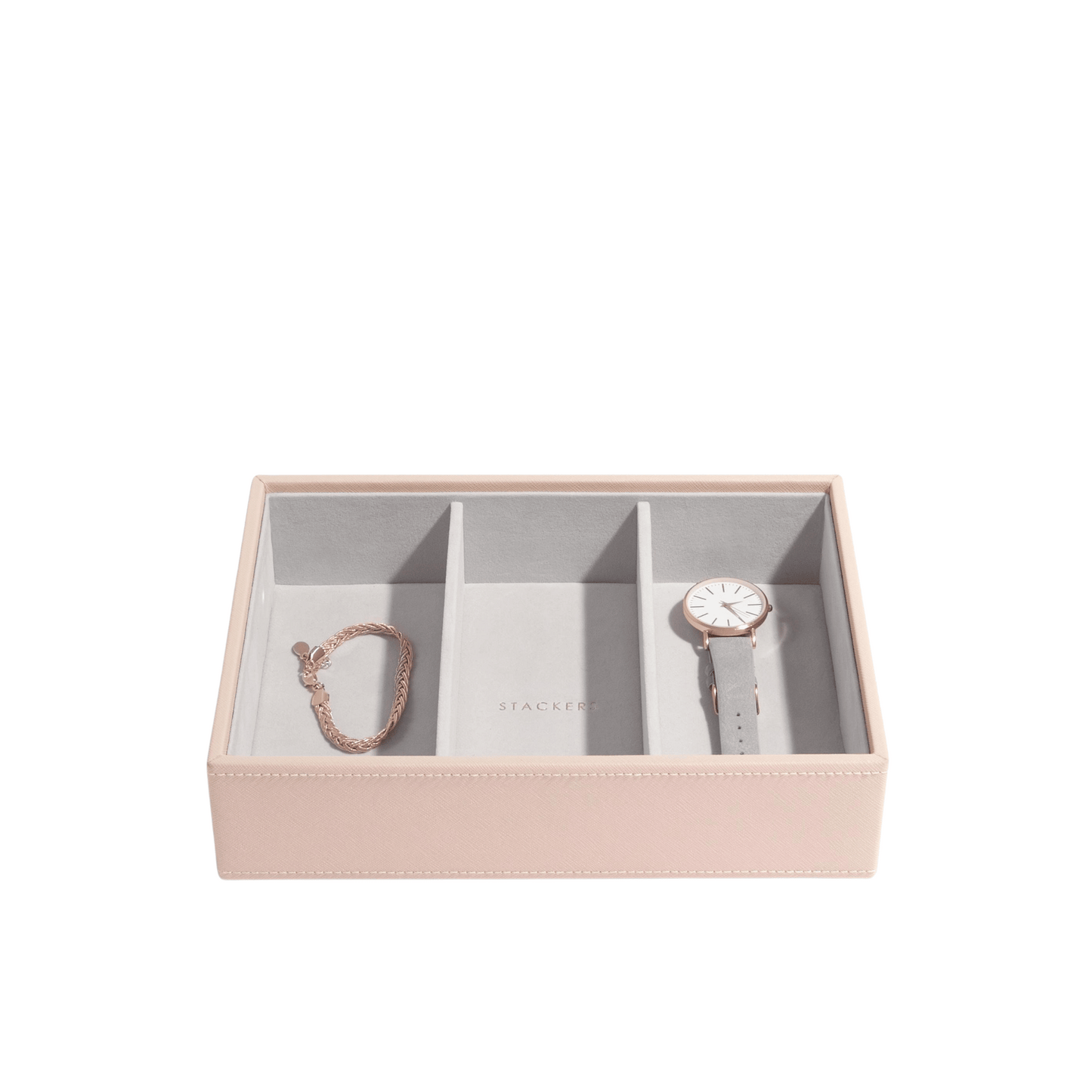 Classic 3-Section Jewelry Box