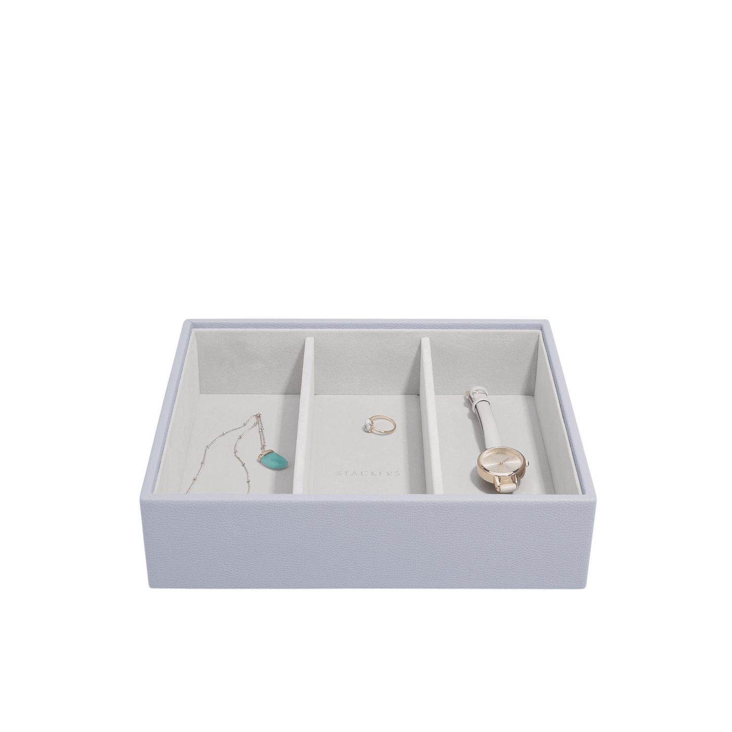 Classic 3-Section Jewelry Box
