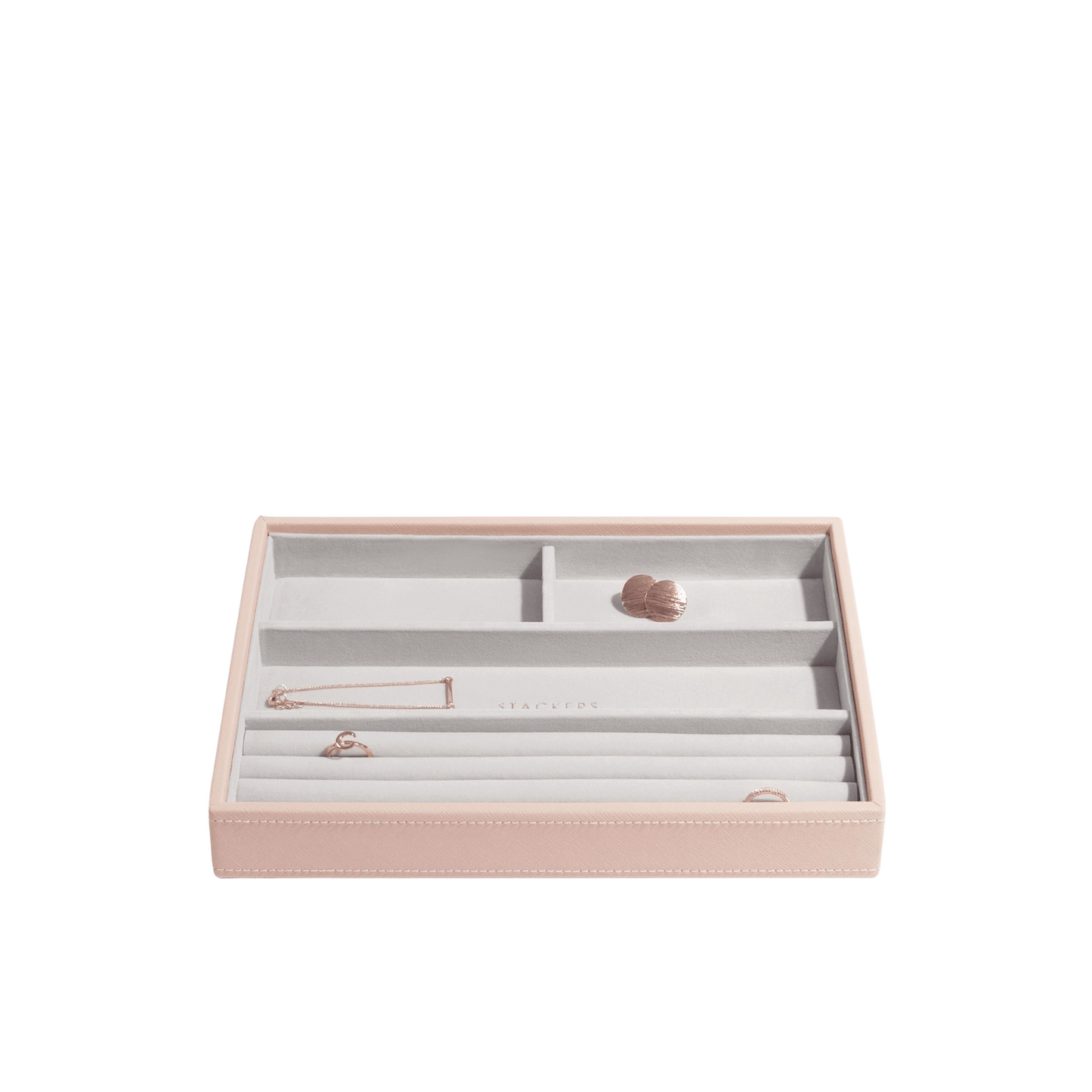 Classic 4-Section Jewelry Box