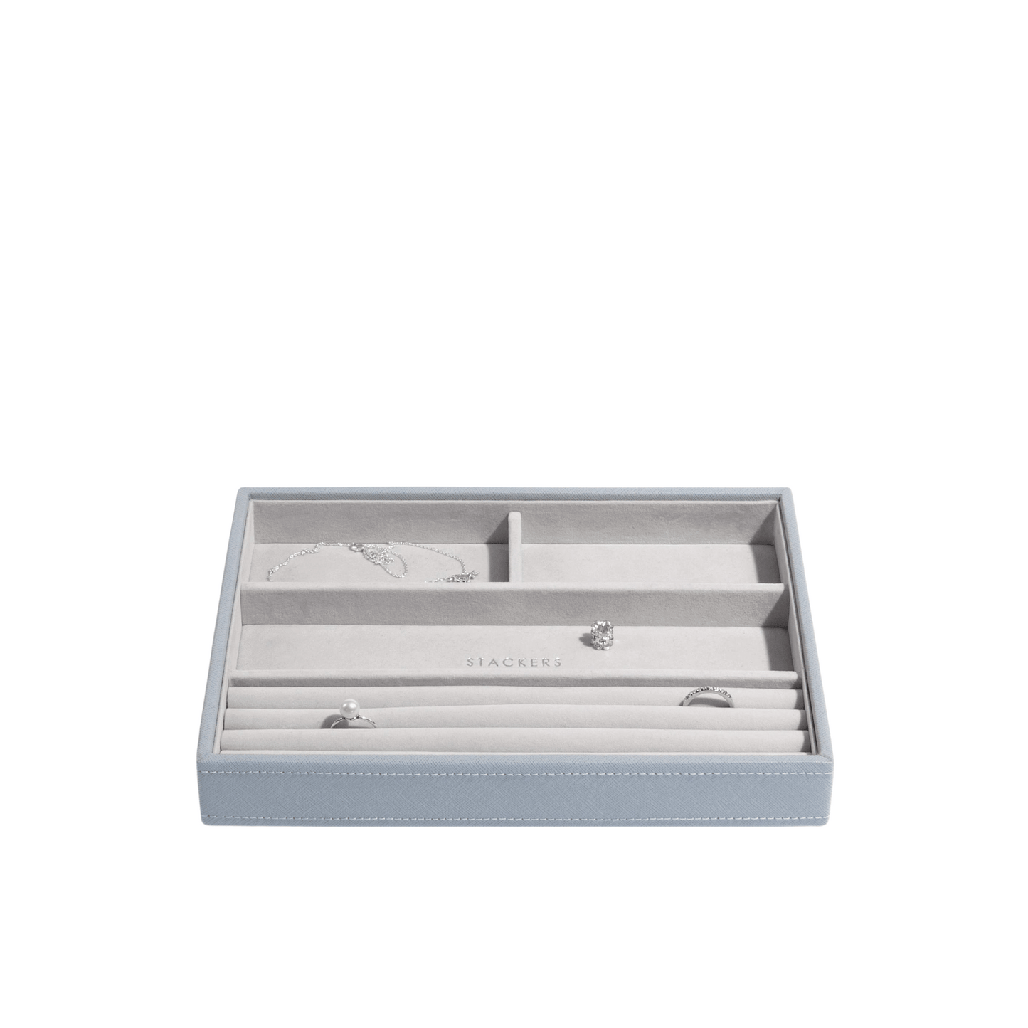 Classic 4-Section Jewelry Box