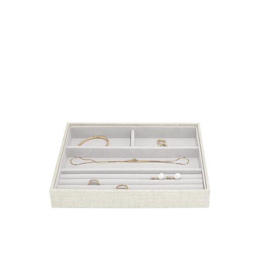 Classic 4-Section Jewelry Box