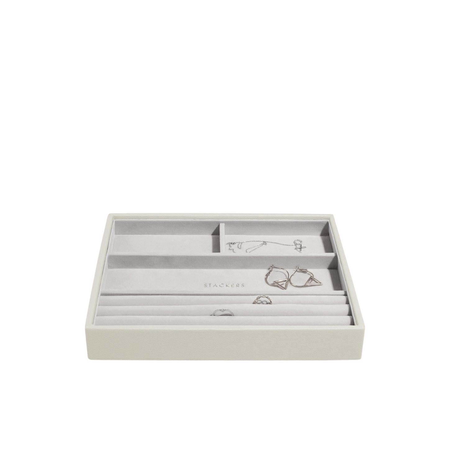 Classic 4-Section Jewelry Box