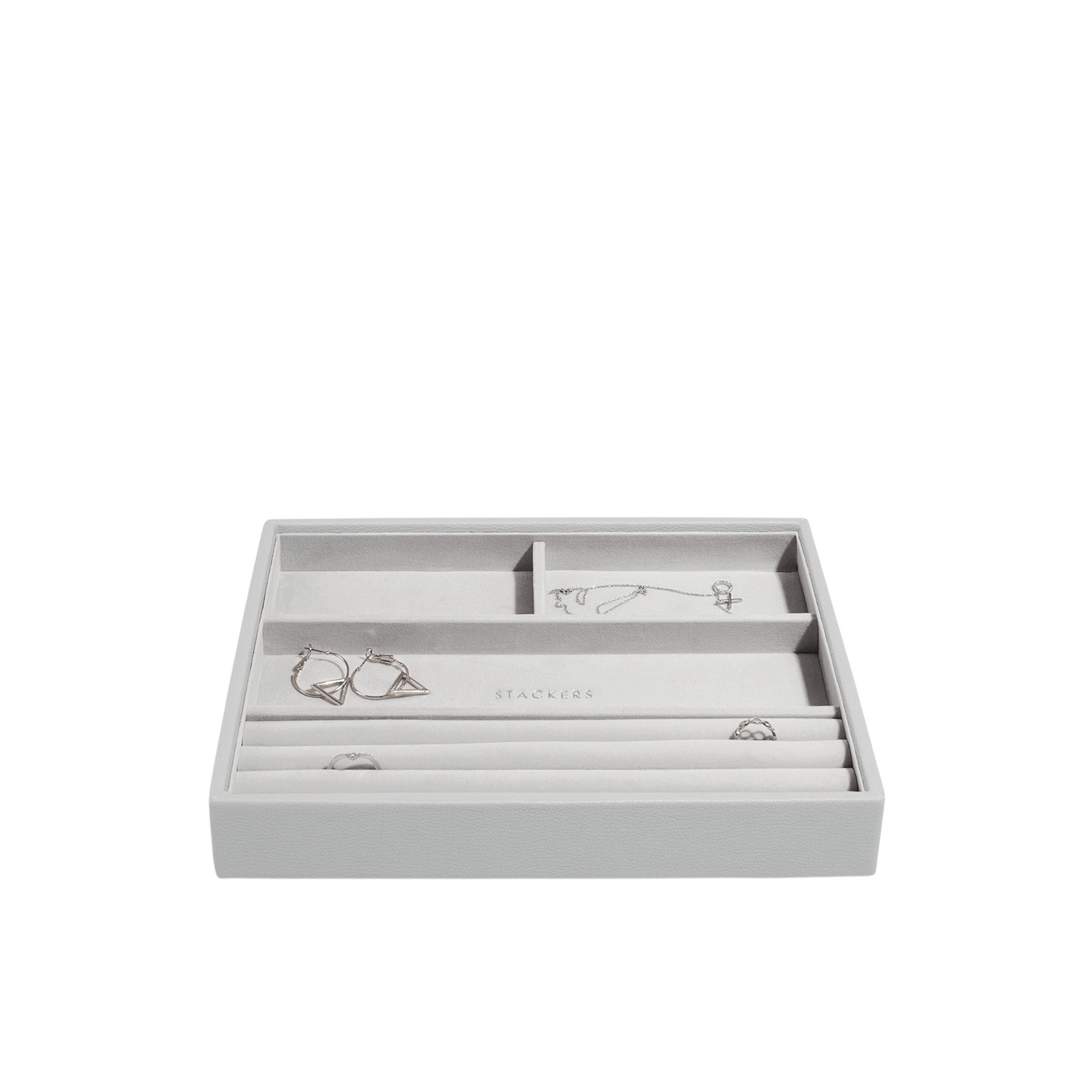 Classic 4-Section Jewelry Box