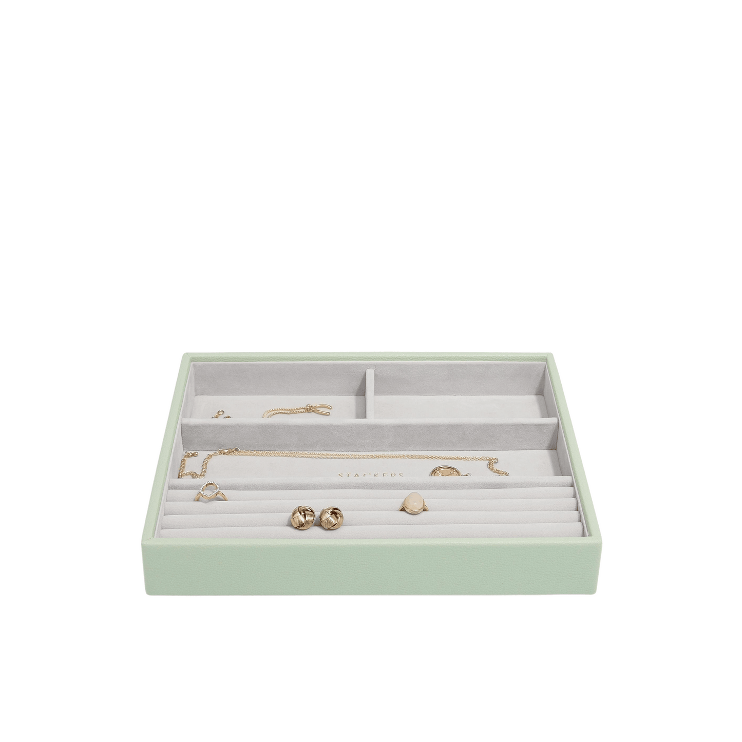 Classic 4-Section Jewelry Box