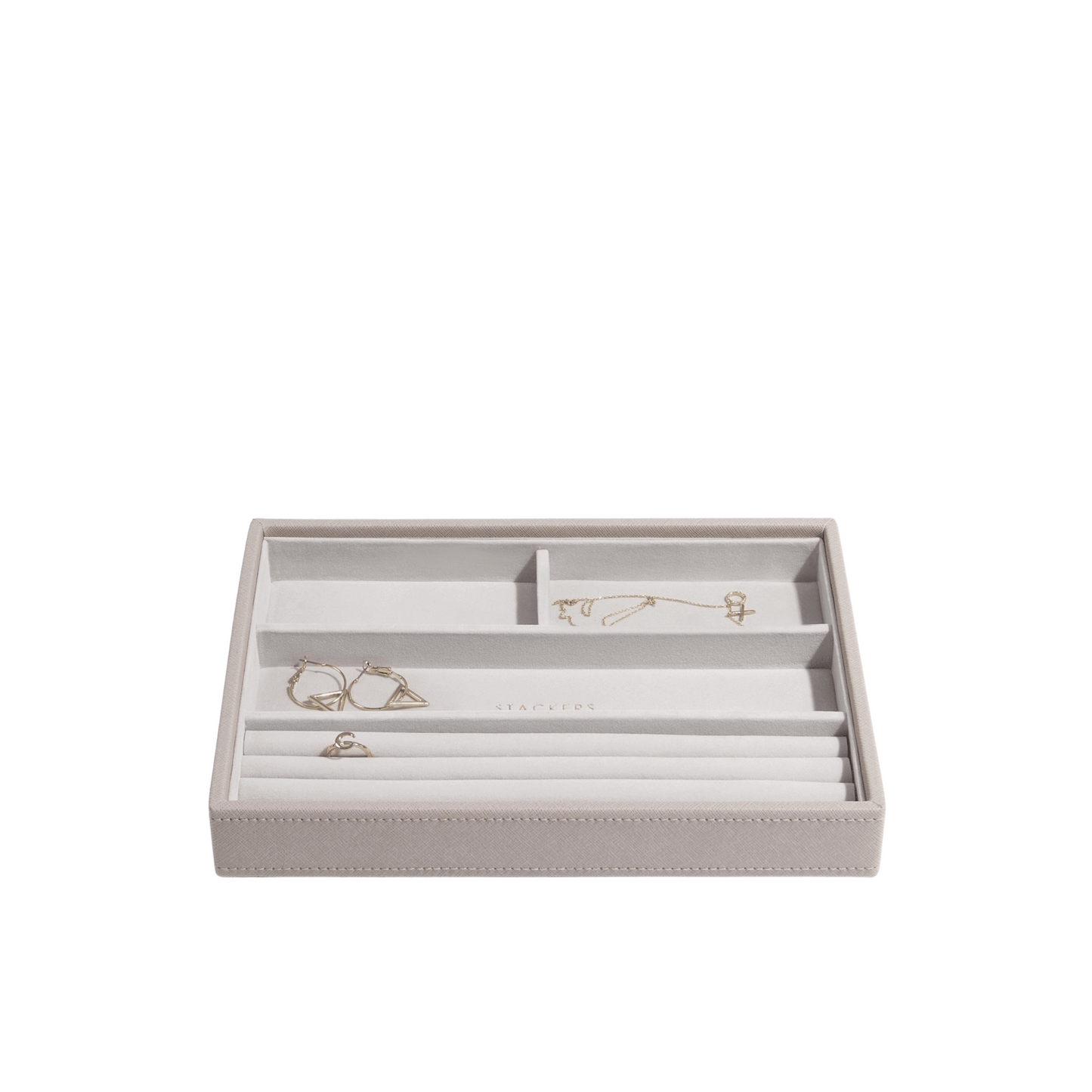 Classic 4-Section Jewelry Box