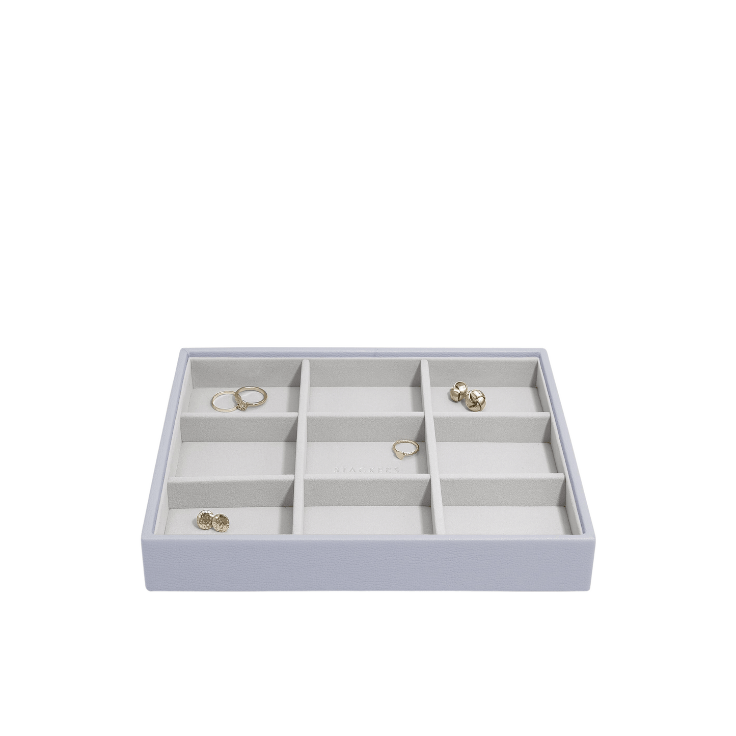 Classic 9-Section Jewelry Box