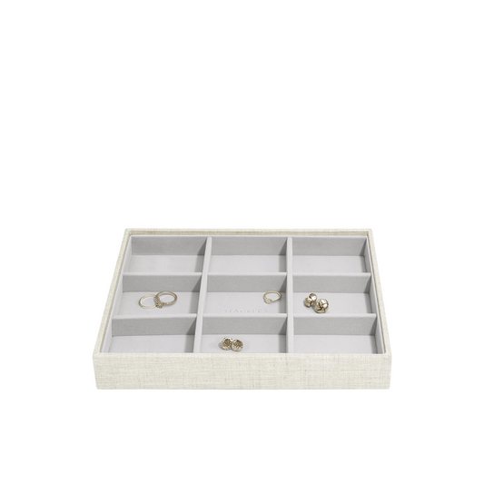 Classic 9-Section Jewelry Box