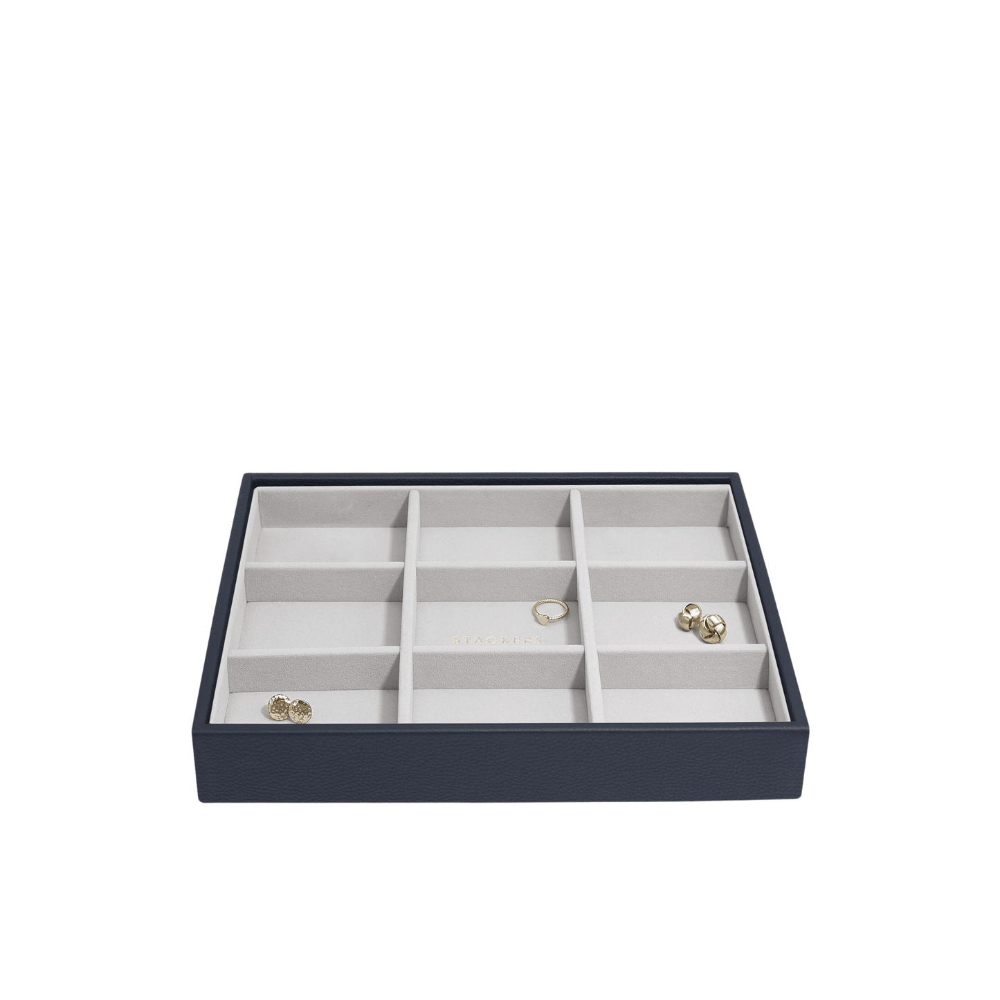 Classic 9-Section Jewelry Box
