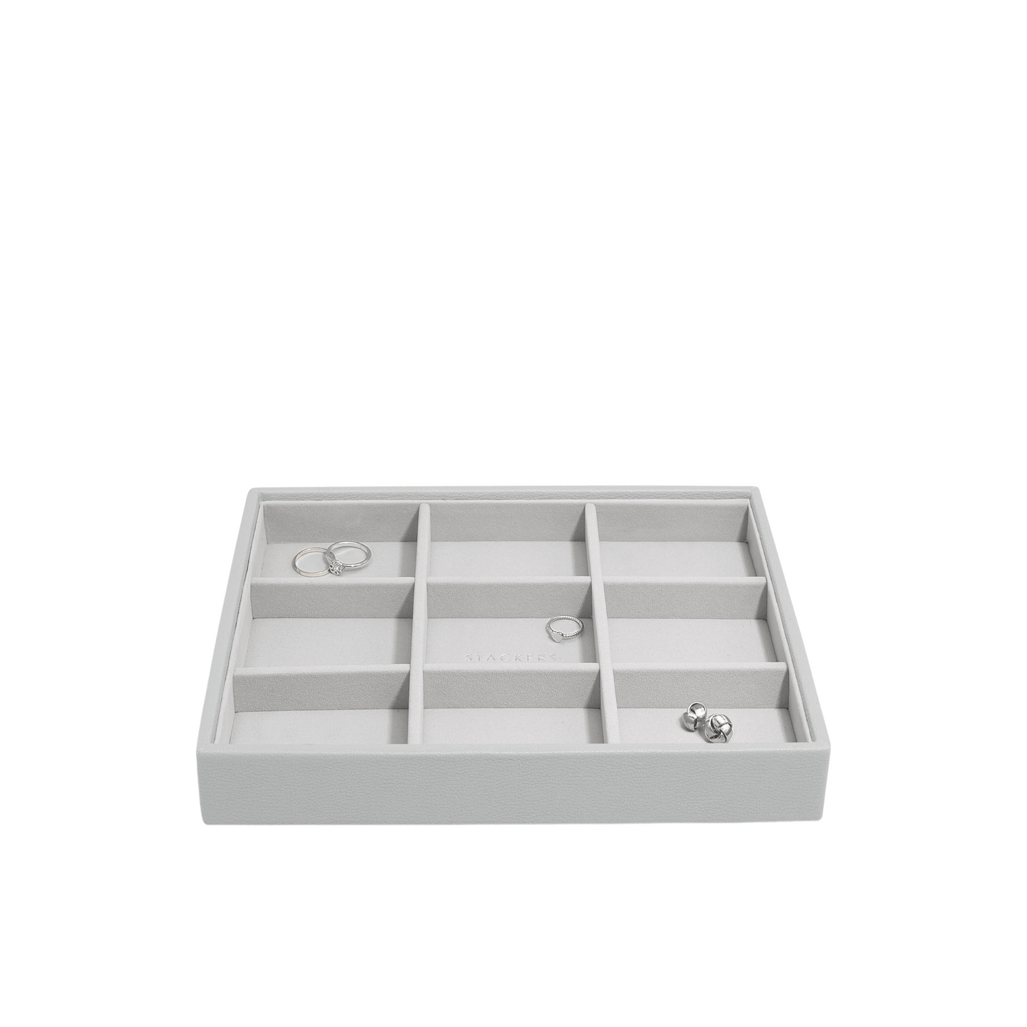 Classic 9-Section Jewelry Box