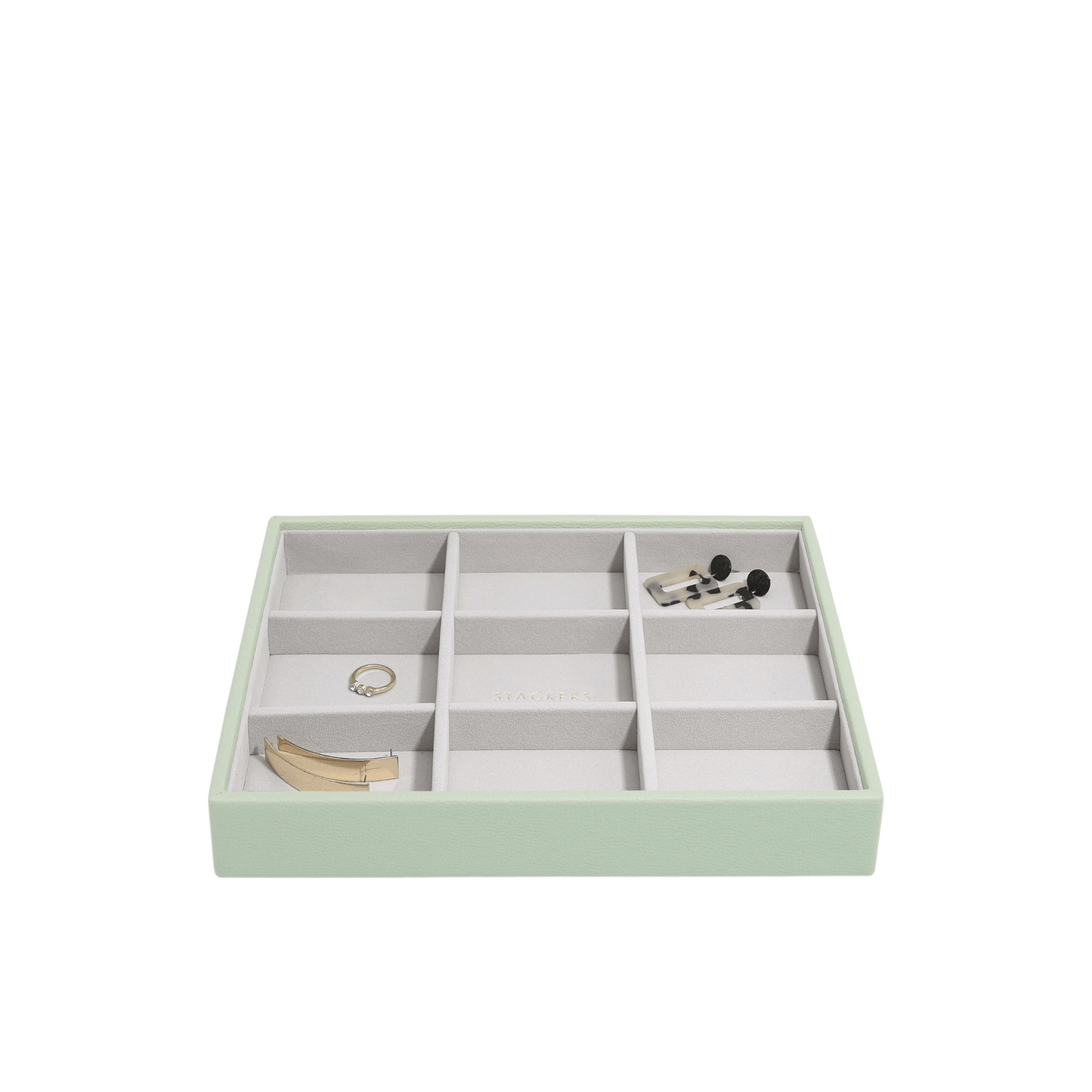 Classic 9-Section Jewelry Box
