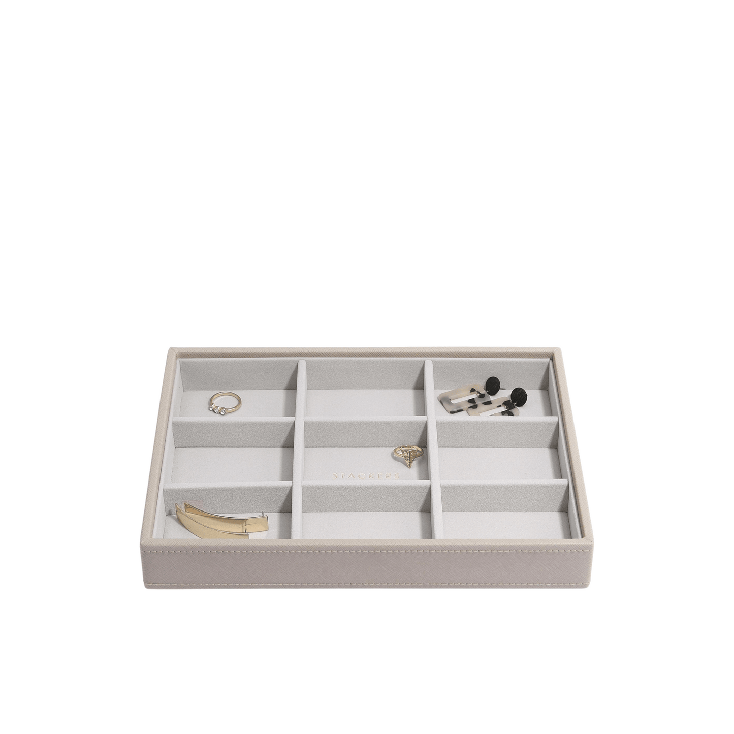 Classic 9-Section Jewelry Box