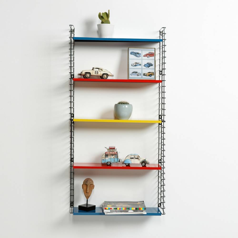 Bookshelf "Tricolore" Mondrian